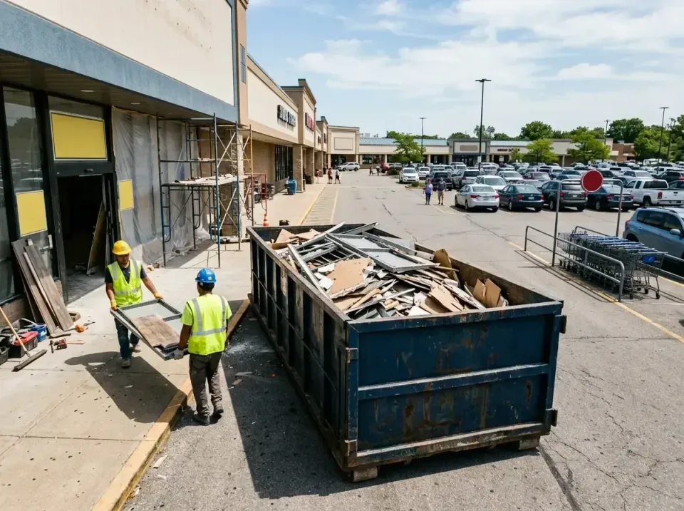retail-store-renovation-debris-003 — frequently asked questions, Roll-off Dumpster Rentals in Wesleyville, PA